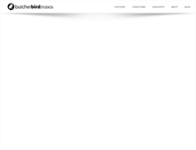 Tablet Screenshot of butcherbirdstudios.com